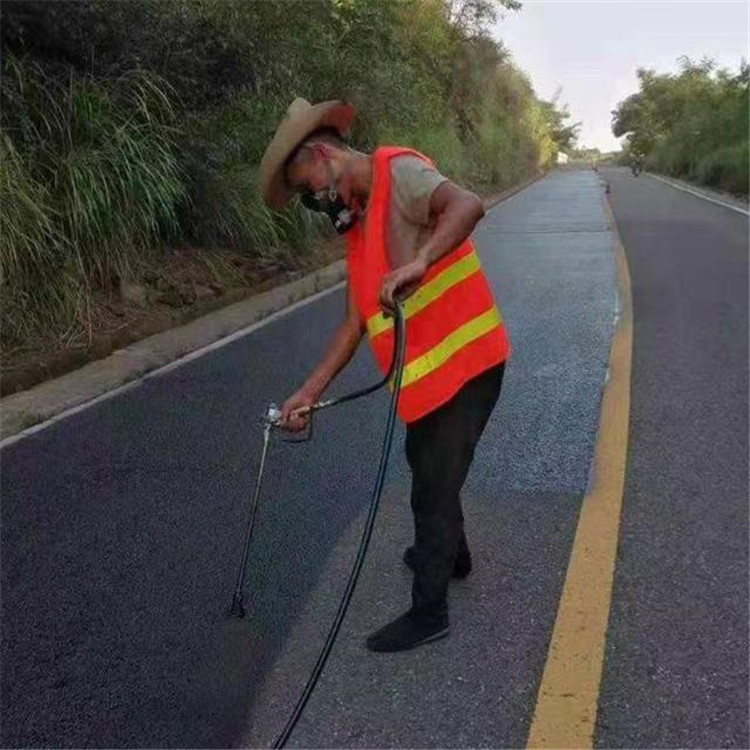 内蒙古 彩色防滑路面的底涂是保障路面附着力